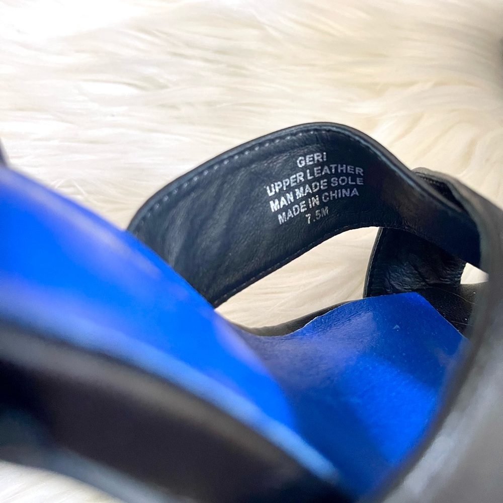 🆕 Jeffrey Campbell Geri Leather Platform - Picture 3 of 11